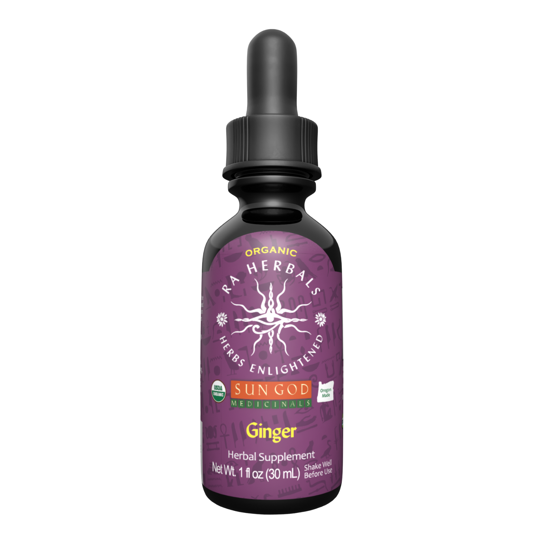 Organic Ginger Rhizome Extract | Sun God Medicinals