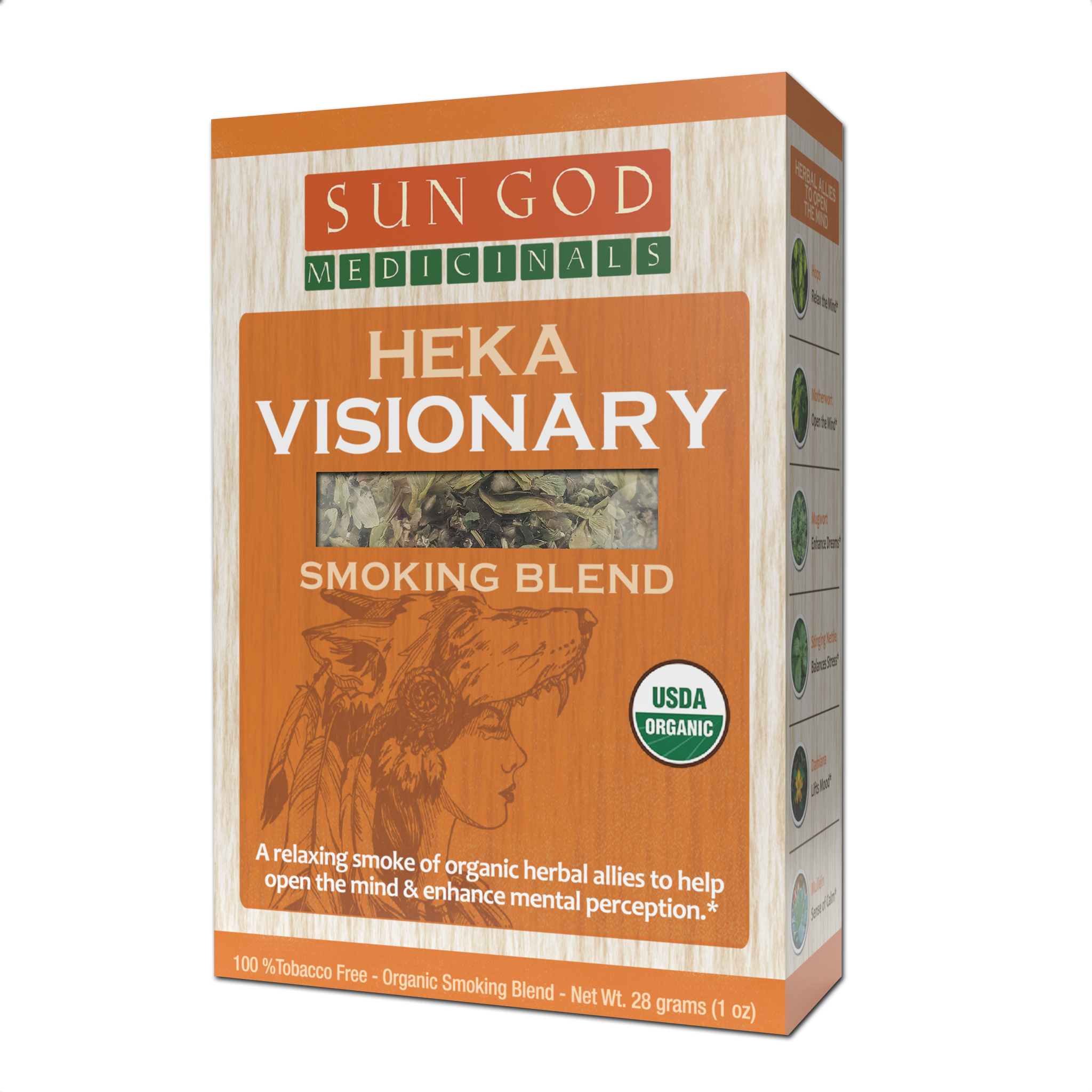 tobacco free smoking blend Council Fire Herbal Smoke Mix - 2oz - No Tobacco! White Leaf Tobacco & Nicotine