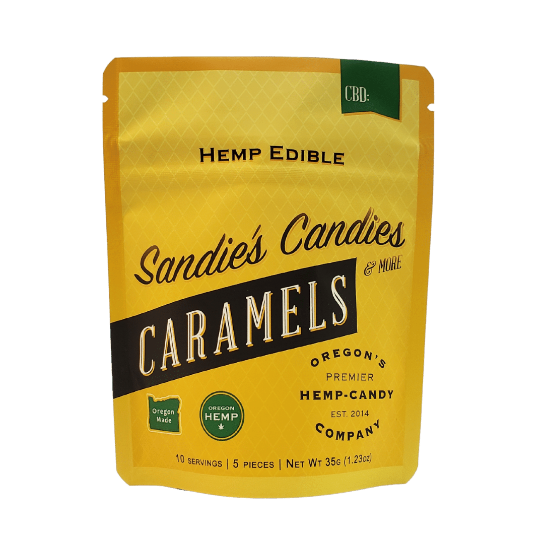 Hemp Caramels from Sandie's Candies & More! Sun God Medicinals