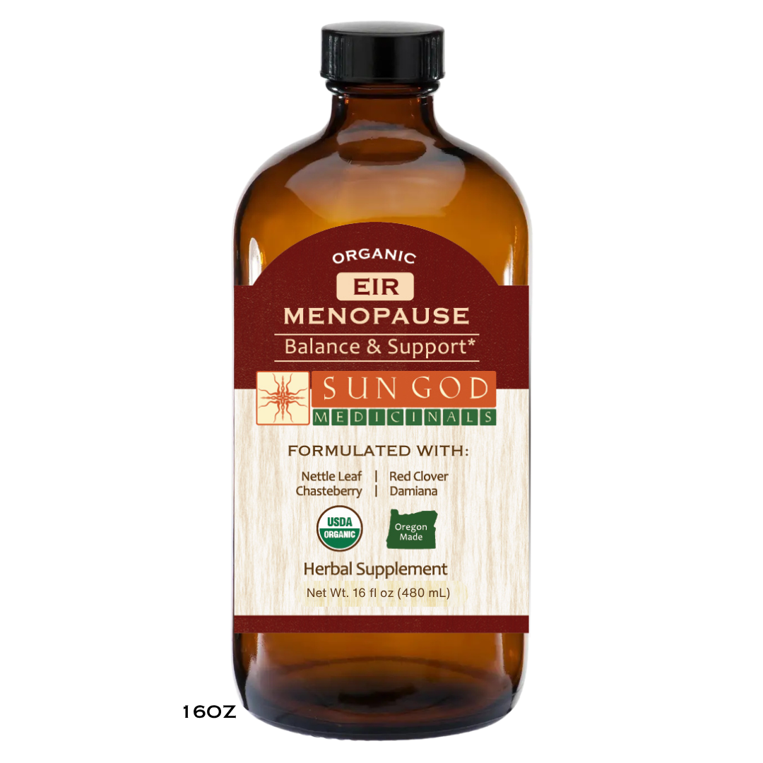 Eir Menopause Herbal Tincture - Menopause Relief - Sun God Medicinals
