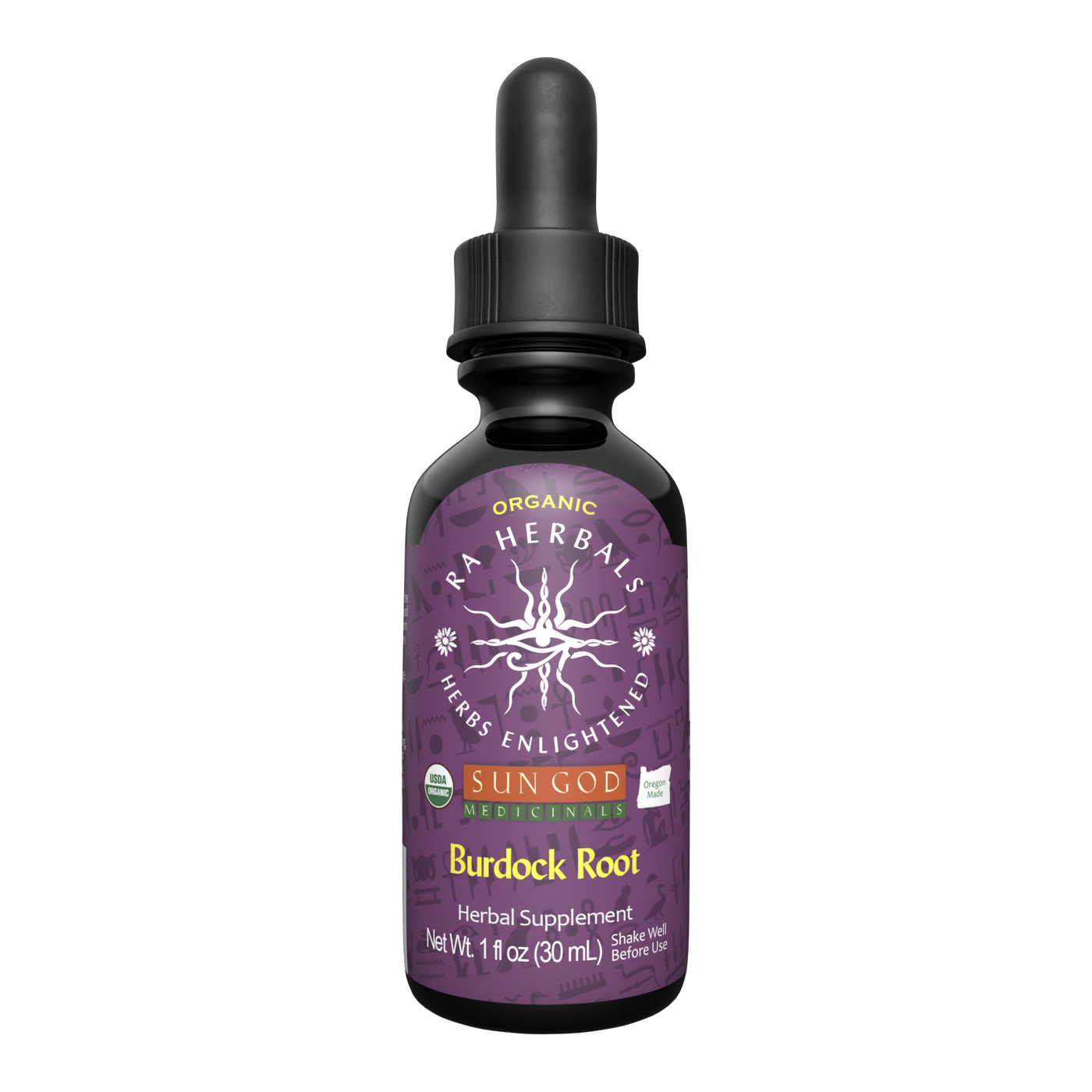 Ra Herbals Certified Organic Burdock Root Tincture