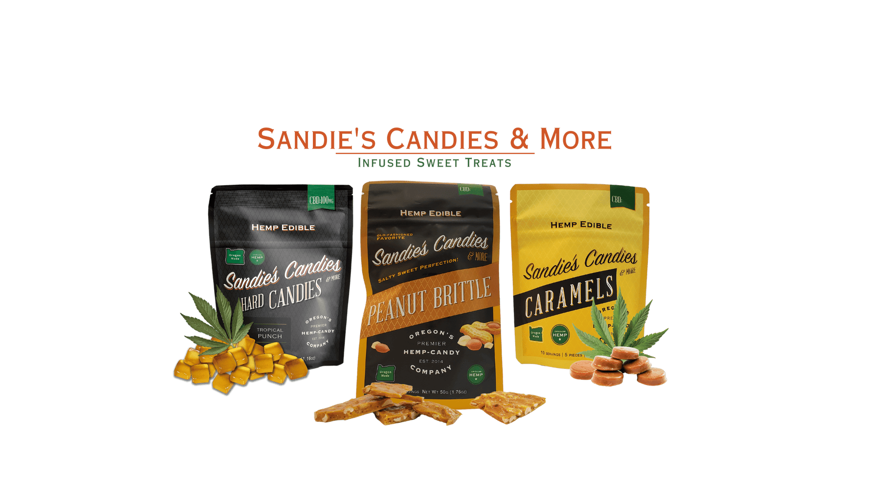 Hemp Infused Edibles and Hemp Candy by Sandie's Candies