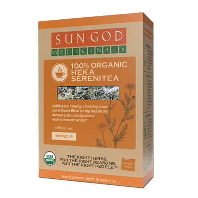 Heka Serenitea Organic Herbal Tea - Sun God Medicinals