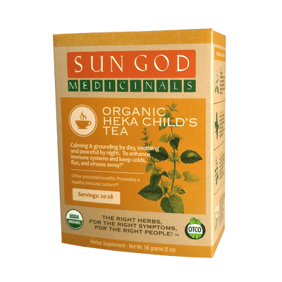 Heka Child's Organic Herbal Tea - Sun God Medicinals