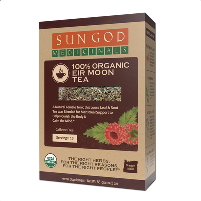 Eir Moon Organic Herbal Tea - Sun God Medicinals