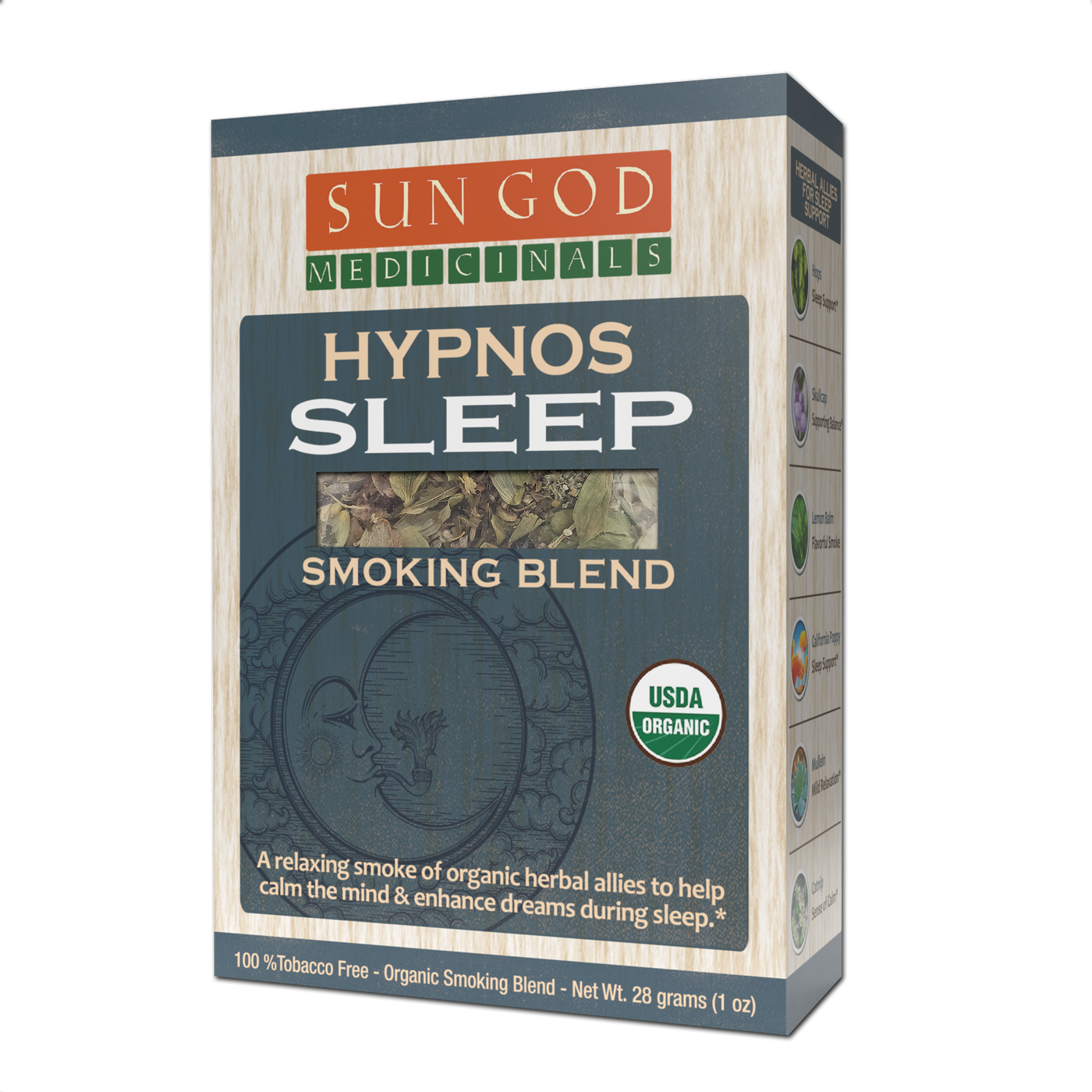Hypnos Herbal Smoking Blend - Sun God Medicinals