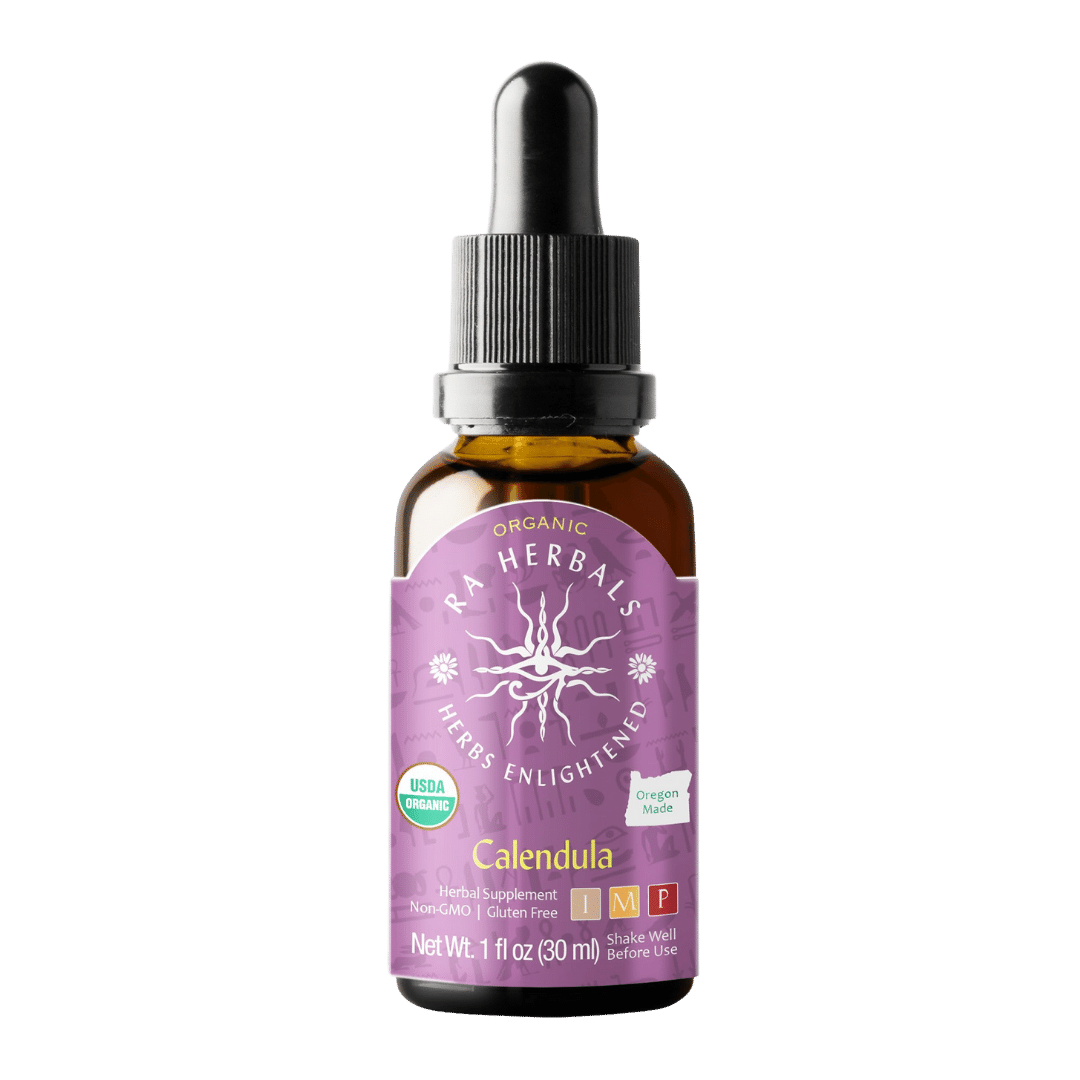 Ra Herbals Certified Organic Calendula Tincture - Sun God Medicinals