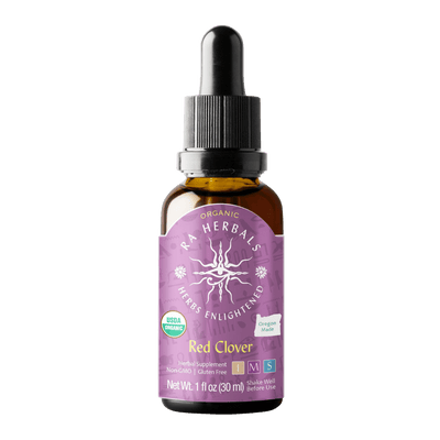 Ra Herbals Certified Organic Red Clover Tincture - Sun God Medicinals