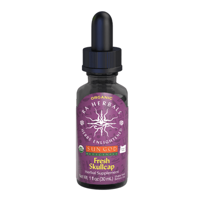 Ra Herbals Certified Organic Fresh Skullcap Tincture - Sun God Medicinals