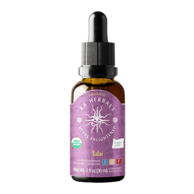 Ra Herbals Certified Organic Tulsi Tincture - Sun God Medicinals