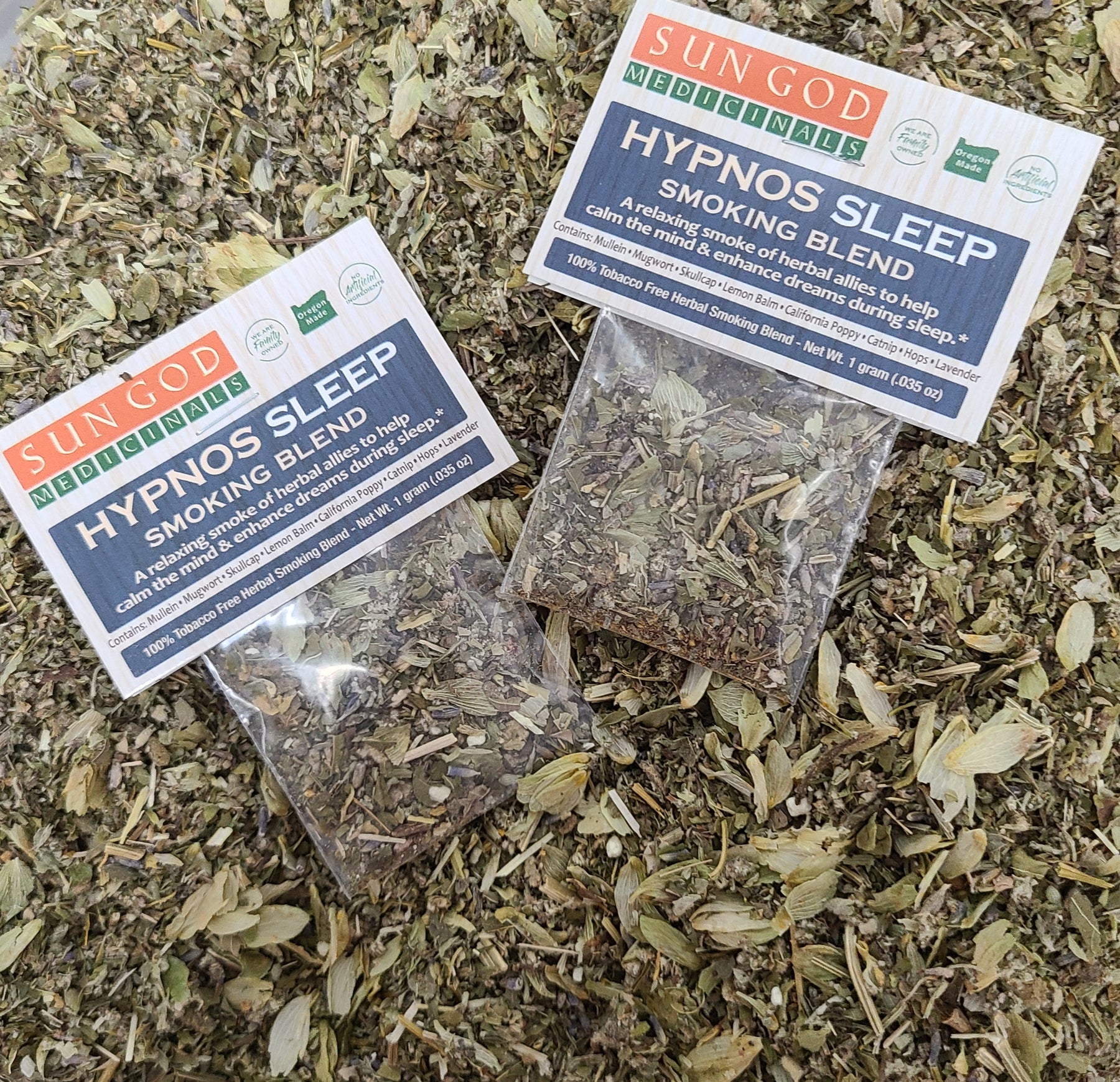 Organic Smoking Herbs, Sun & Rayne