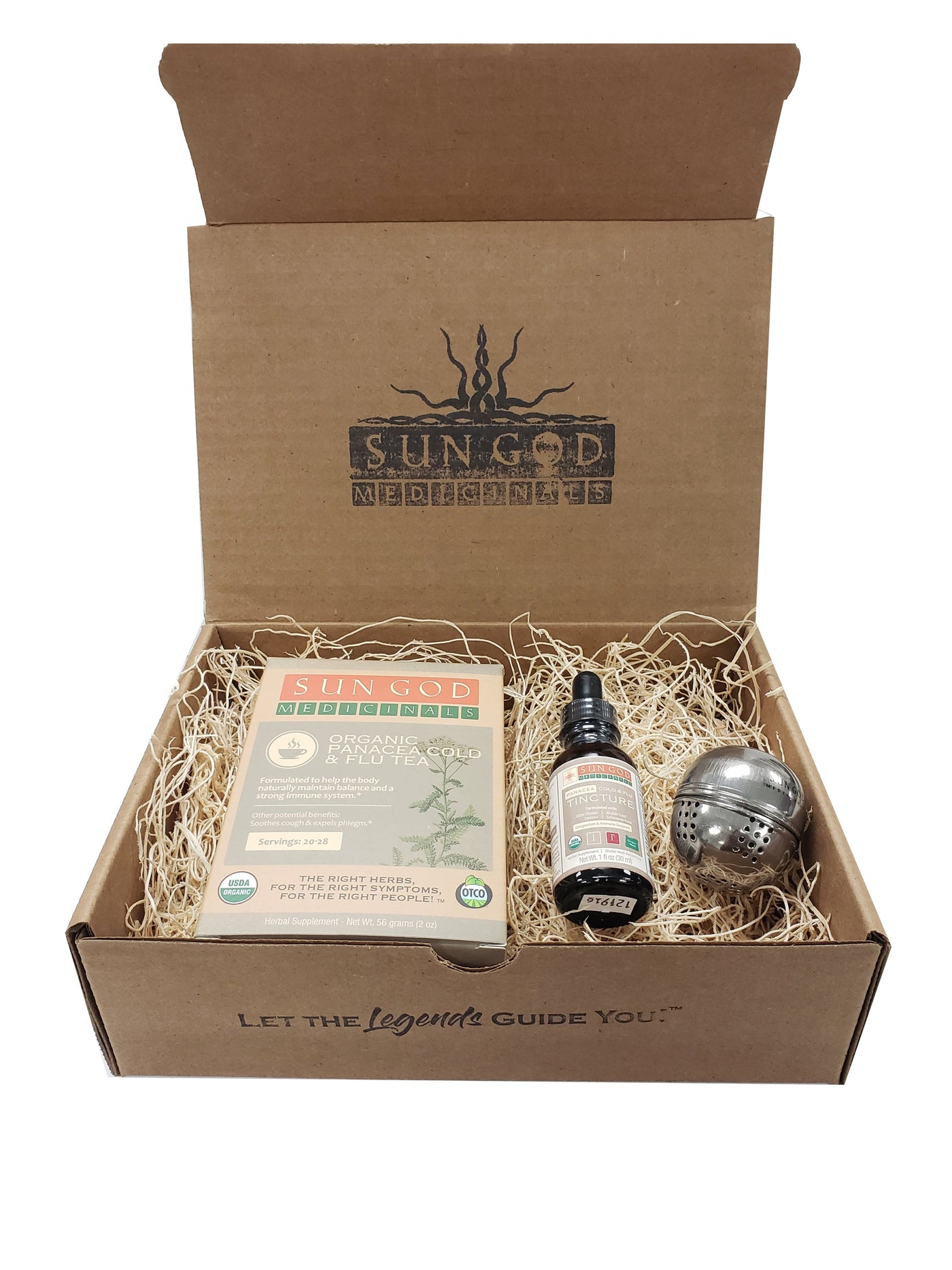Cold and Flu Support Gift Box - Sun God Medicinals