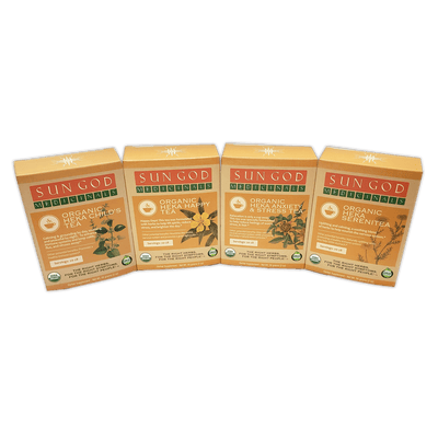 Heka Mental Ease Herbal Tea Box - Sun God Medicinals