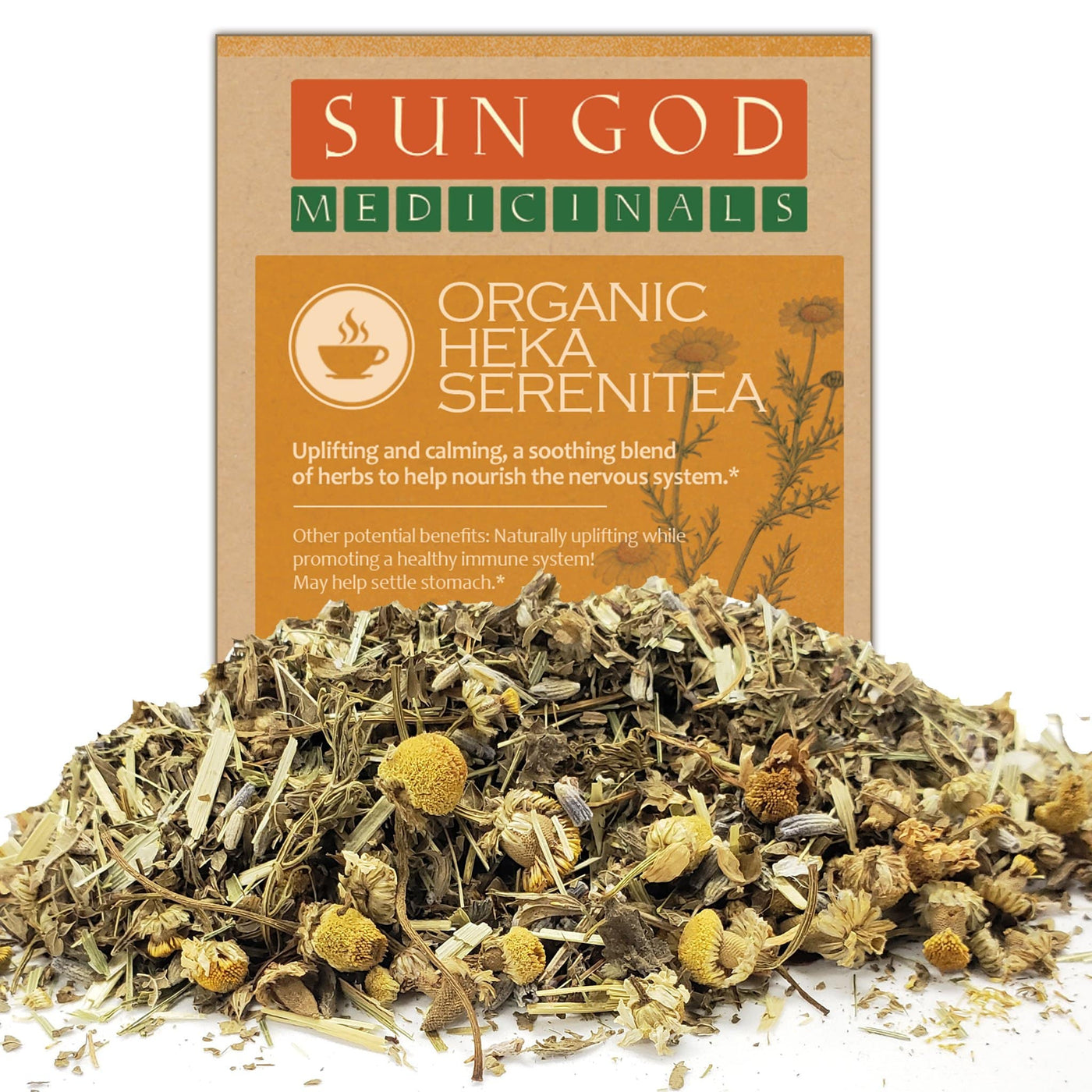 Heka Serenitea Herbal Tea - Bulk 1 Kilo - Sun God Medicinals