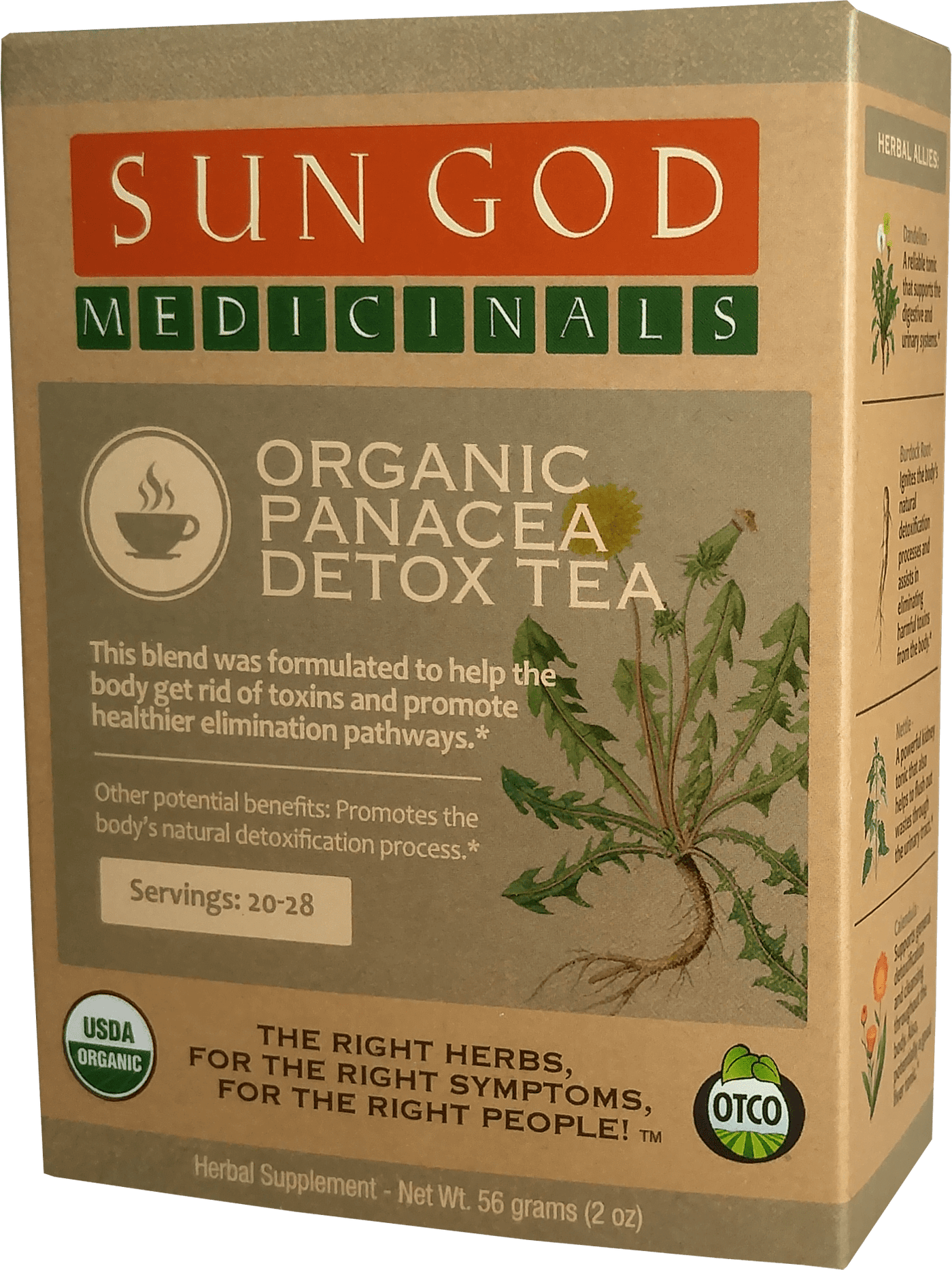 Herbal Detox Gift Box - Sun God Medicinals