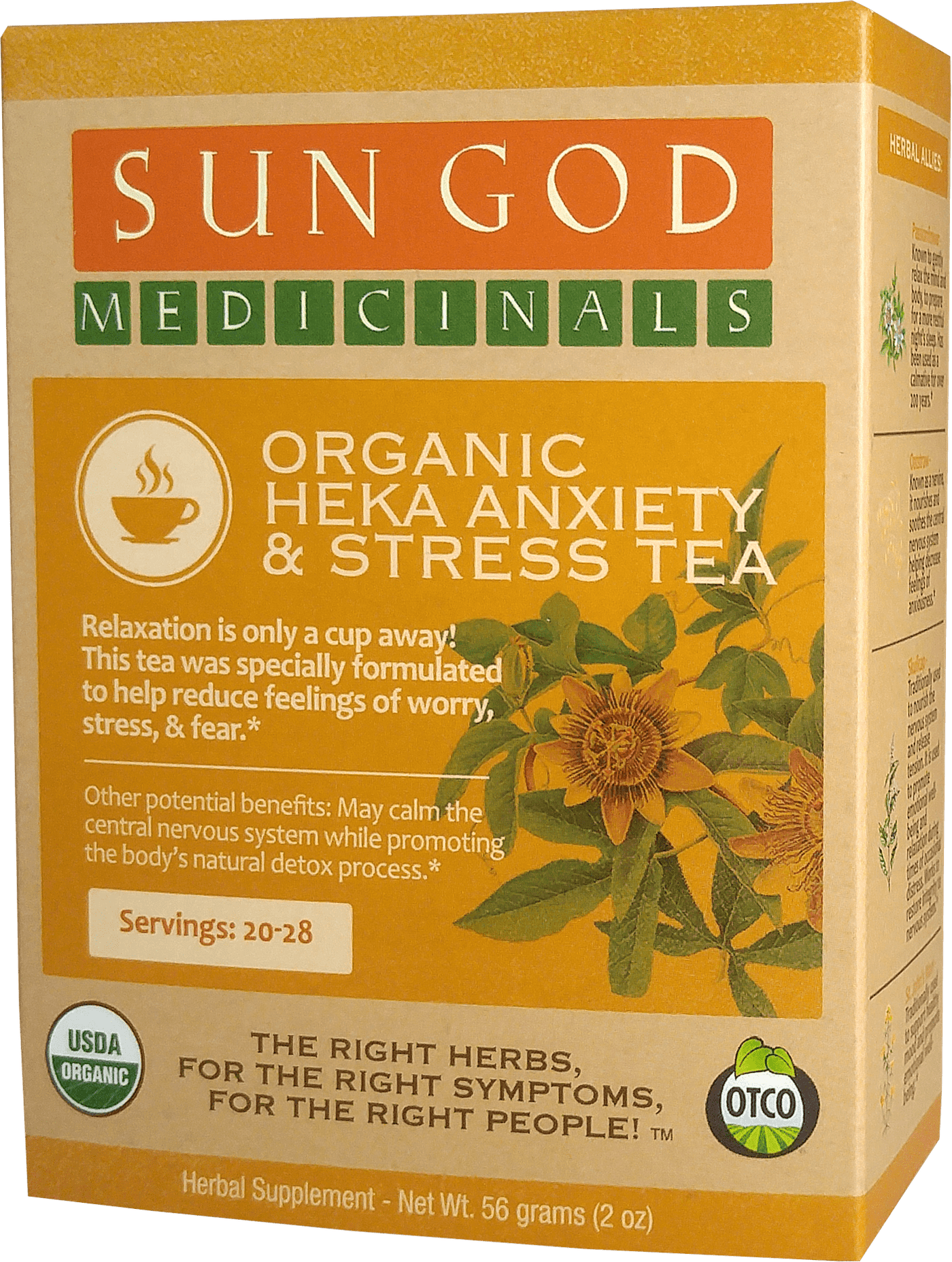 Mild Anxiety, Stress, and Fear Relief Gift Box - Sun God Medicinals