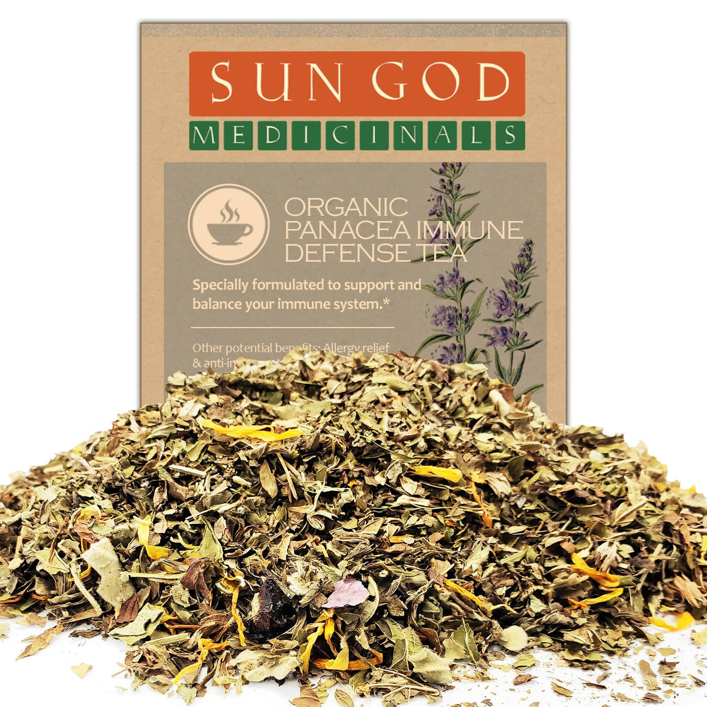 Panacea Immune Defense Herbal Tea - Bulk 1 Kilo - Sun God Medicinals