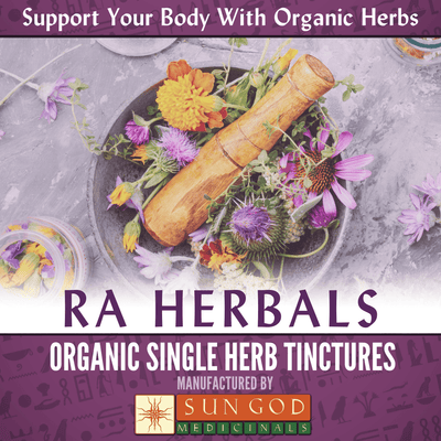 Ra Herbals Certified Organic Fresh Nettle Leaf Tincture - Sun God Medicinals