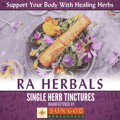 Ra Herbals Certified Organic Yarrow Tincture - Sun God Medicinals